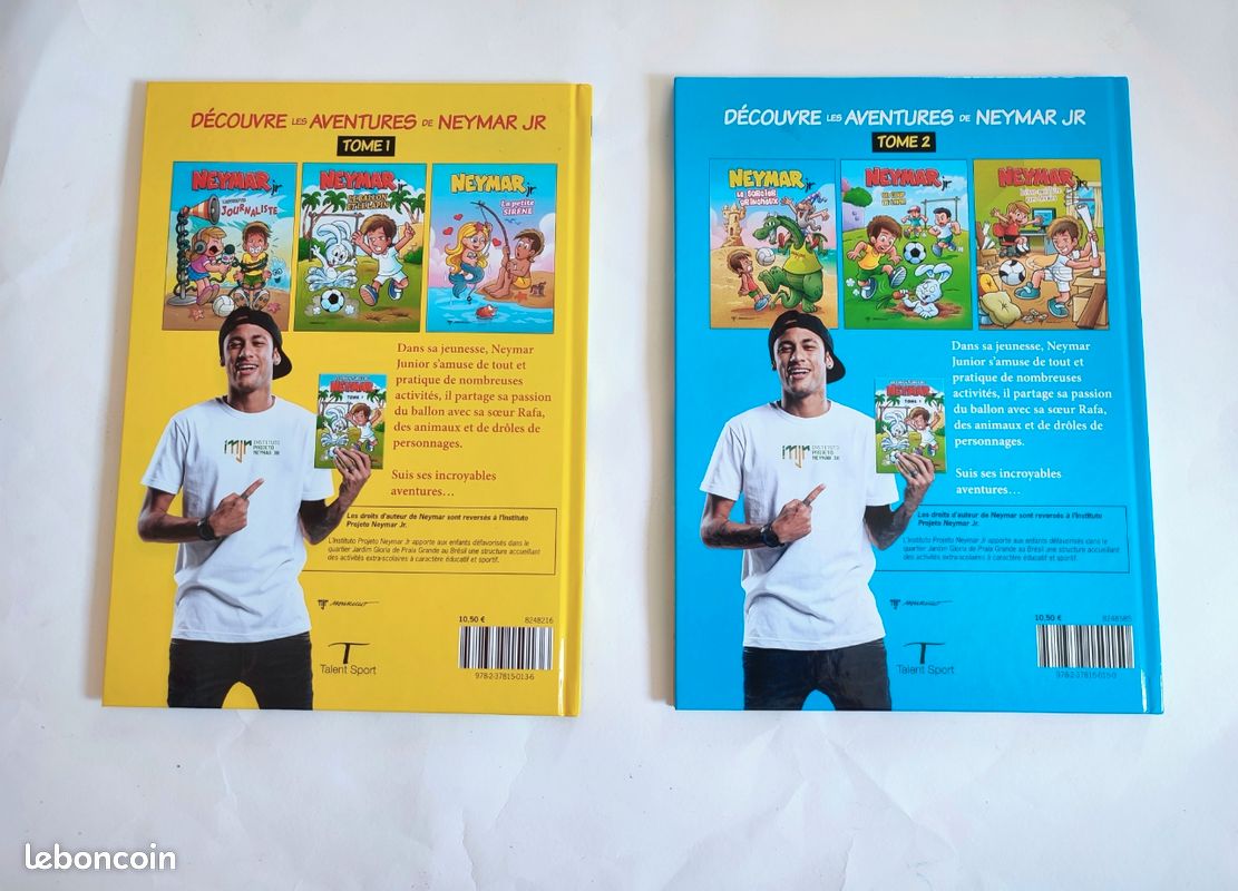 Lot 2 BDs Les Aventures Neymar (image 2)