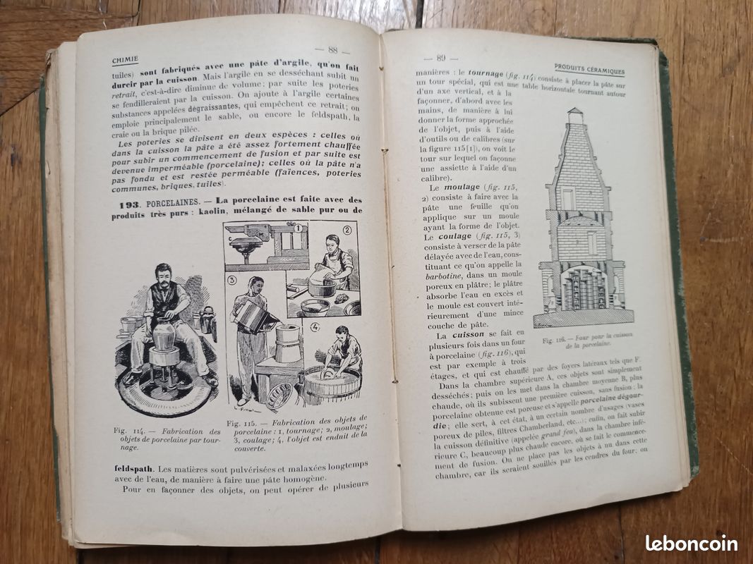 PHYSIQUE ET CHIMIE 2°an Billard Touren Enseignement Primaire et supérieur Librairierier Félix Juven 1910 (image 11)