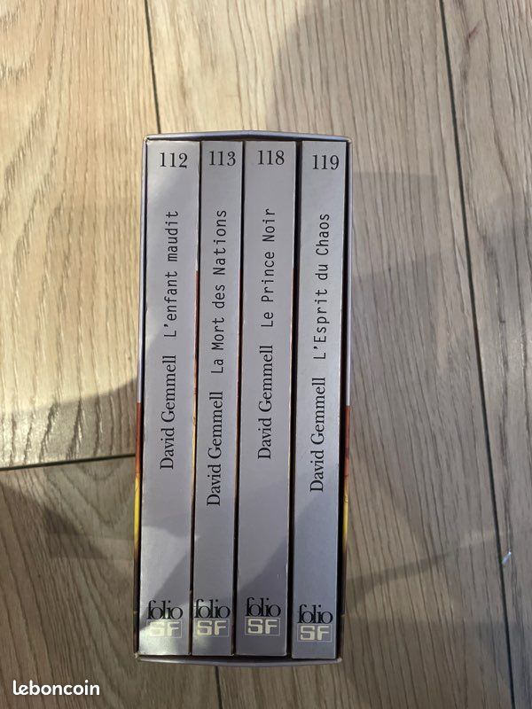 Coffret DAVID GEMMELL 4 livres (image 2)