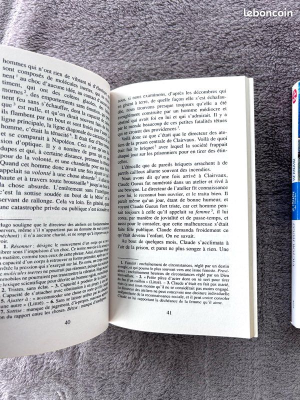 Livres poche « Hermani » et « Claude Gueux » de Victor Hugo (image 3)
