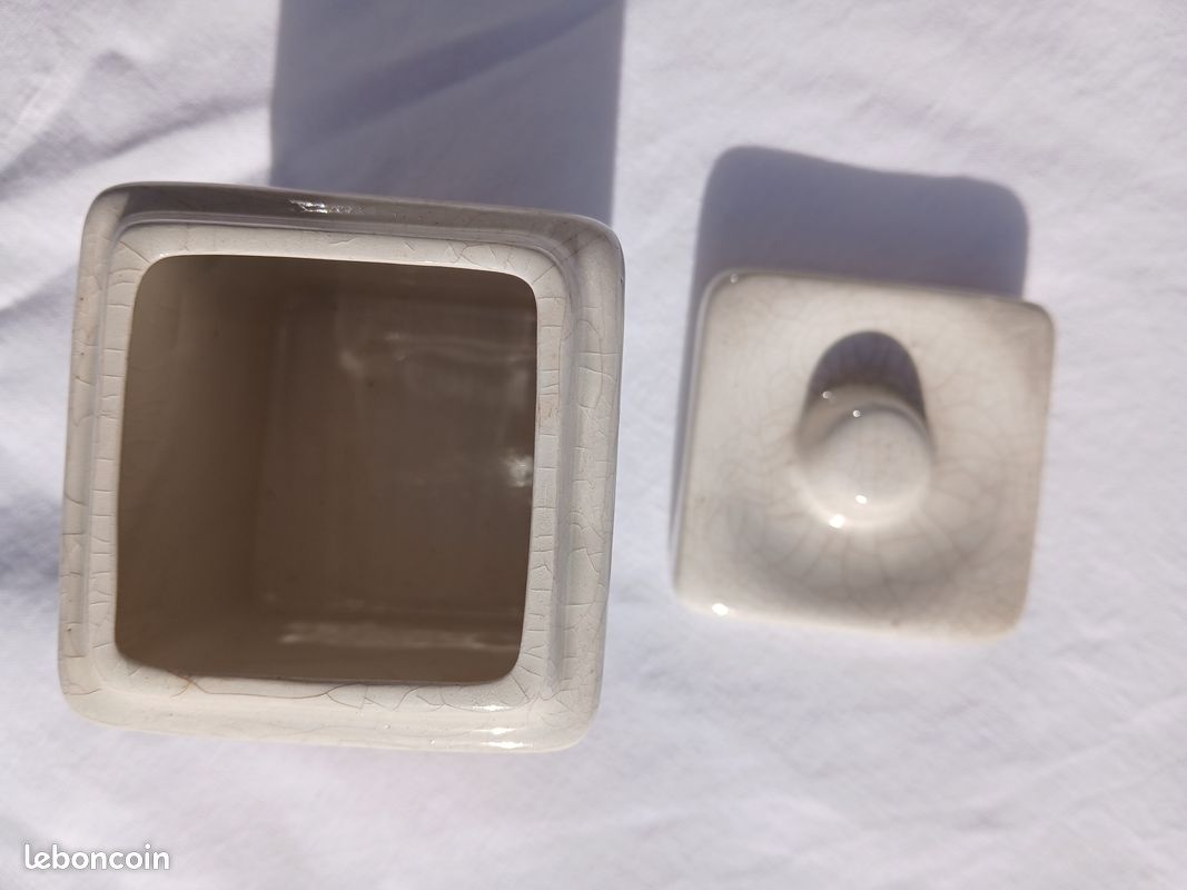 Ensemble de 6 pots à épices en céramique avec étagère support (image 14)