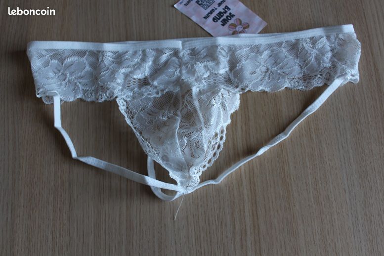 String Femme Sexy Chic Dentelle Hot Ouvert String en Dentelle pour