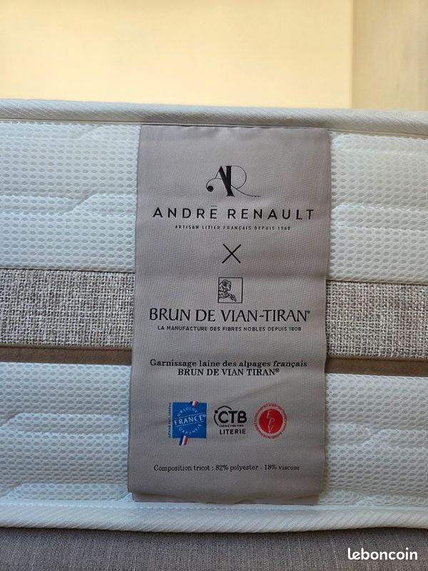 Matelas + sommier 160x200 (image 5)
