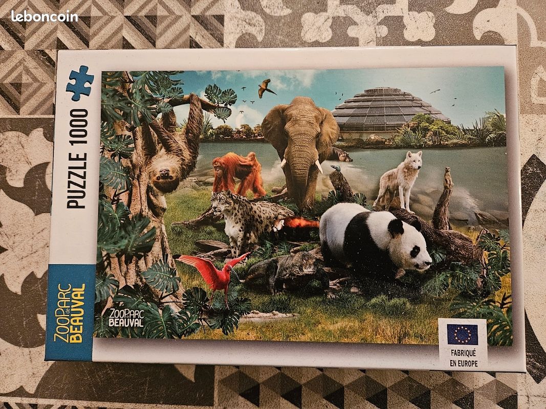 Puzzle de Beauval, 1000 pièces, neuf (image 1)