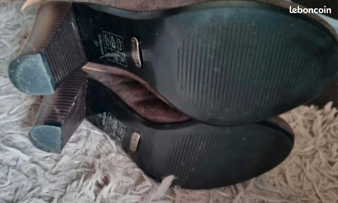 Sandales Femme Lollipops En Cuir Marron - Taille 37 - Neuves Avec Boîte