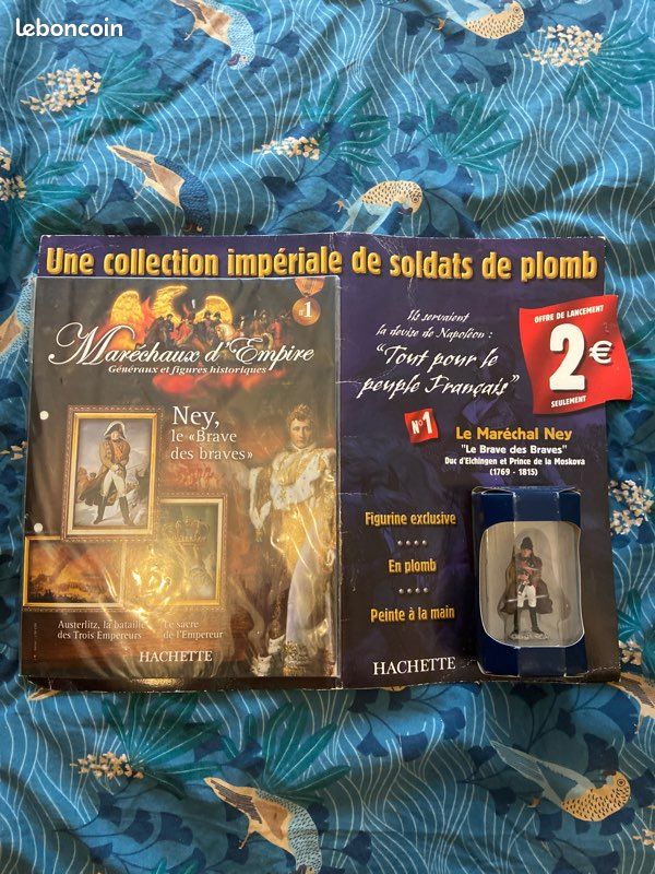 Soldats De Plomb Maréchaux D'Empire - Hachette - 1:32 (60mm) - Occasion