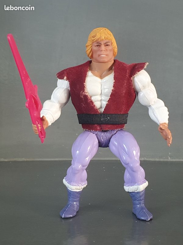 Figurine Prince Adam Mattel Motu Maître De L'univers 1981 taiwan