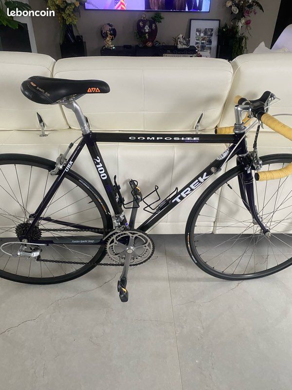 1986 Trek 420 Touring Road Bike 58cm Large Lugged Chromoly Steel US Made Suntour