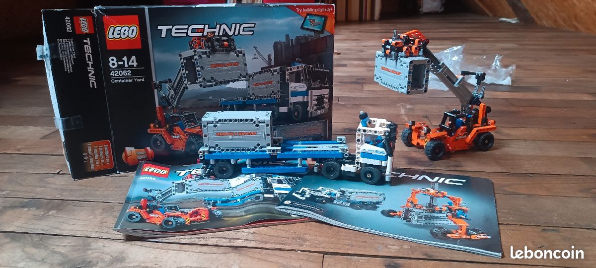 Lego Set Lego Technic Container Yard 42062 Building Kit Lego 42062