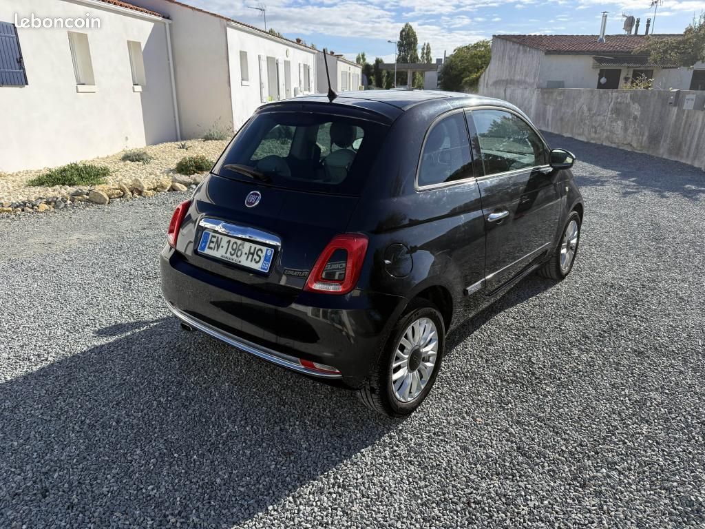 FIAT FIAT 500 1.2i - 69 2017 BERLINE Lounge PHASE 2 (image 5)