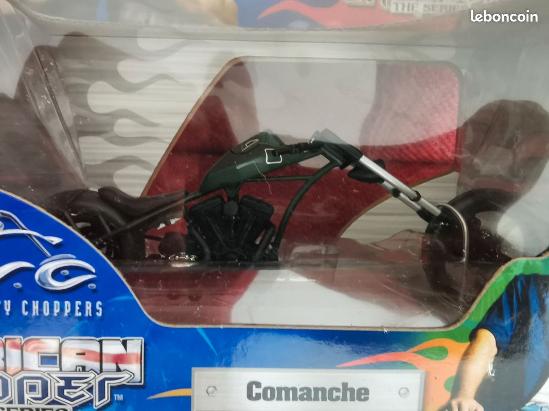 JoyRide Orange County American Chopper Fire Bike 1:18 Diecast Motorcycle NEW