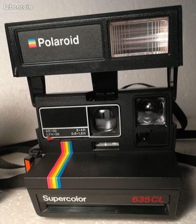 Appareil Photo Vintage Polaroid 2000 à Bouton Rouge - Non Testé