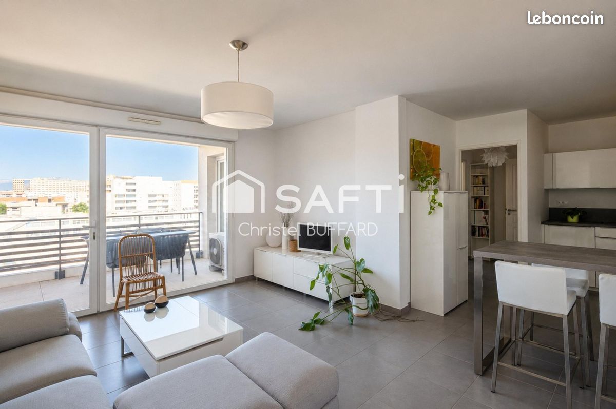 Appartement 3 pièces 63 m² · à Marseille · 63 m² · 295 000 €