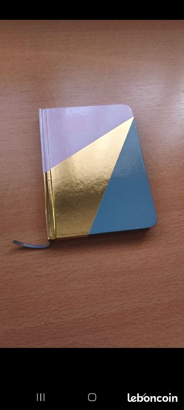 Petit cahier à note 3 couleurs 15cmx10,5cm (image 1)