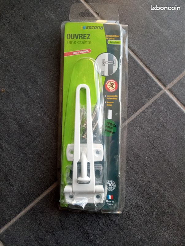 Entrebâilleur sécurité porte neuf (image 1)