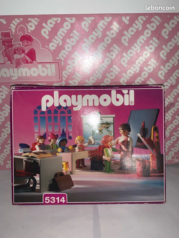 Lot Playmobil Vintage Série Rose époque 1900 - Canapé Bleu, Sets 5316, 5327, Occasion