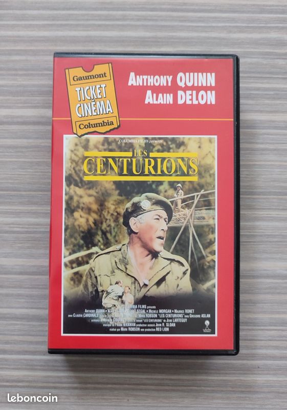 Les Centurions VHS (Gaumont Columbia - Collection Ticket Cinéma) (image 1)