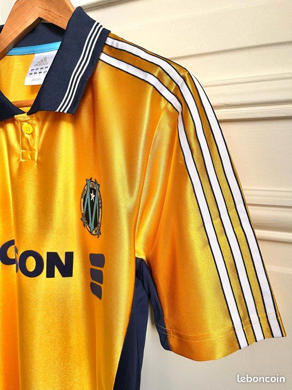 Maillot Rétro Olympique Marseille 1998-99 Domicile - Taille M - Occasion Parfaite