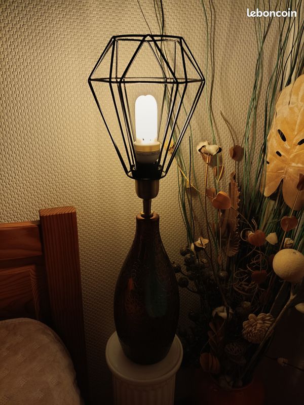 Lampe grillage (image 1)