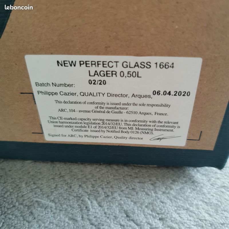 Lot de 6 verres à bière 0,50 l (image 4)