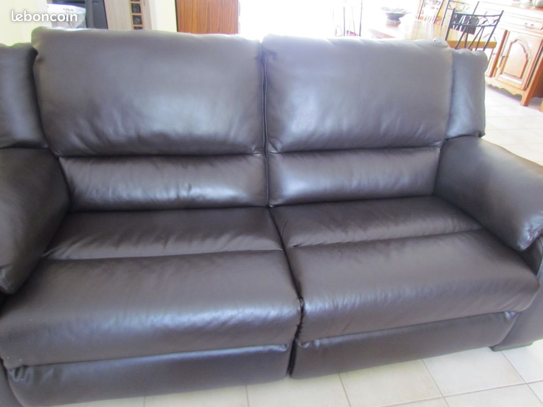 Fauteuil3places assises ou 2 relaxes( electrique) (image 3)