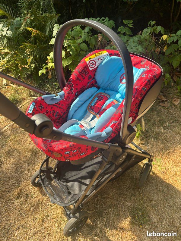 Poussette mélio + adaptateur + cosy (image 8)