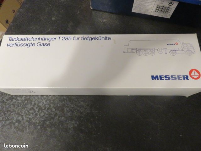 Conrad 1/50 Camion Mercedes T105 - Citerne Gaz Messer Griesheim - Ancien - Occasion
