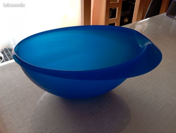 Ramequin melamine bicolore bleu et blanc 6 cm 0,04 L, lot de 6