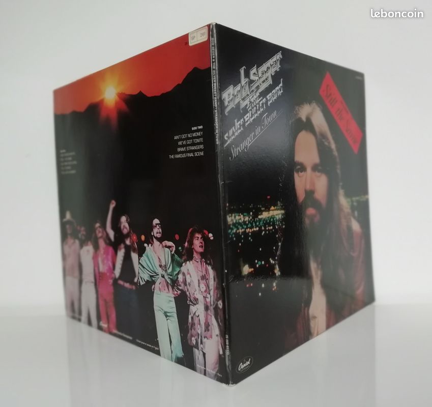 Bob Seger and The Silver Bullet Band Disque vinyle 33 tours LP Stranger in town (image 2)