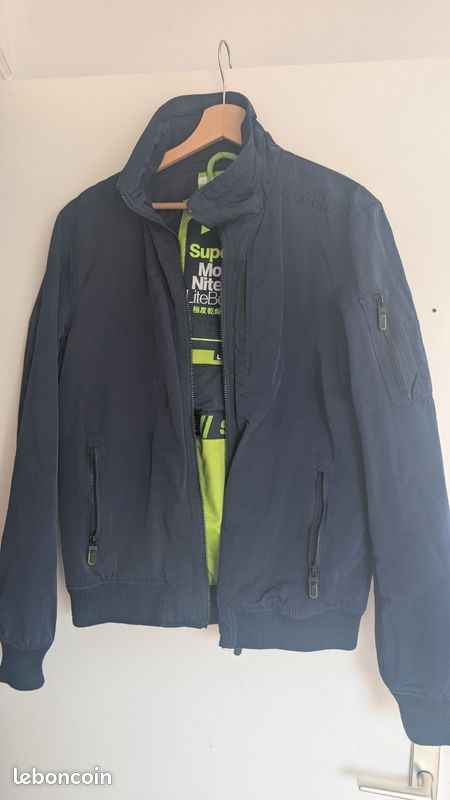 Jacket Superdry Moody Night Flight Lite Bomber Blouson Bomber