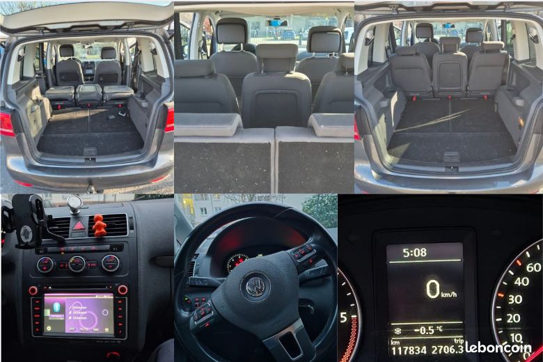Volkswagen Touran 1.6 TDI – 2015 – 7 places – Excellent état (image 2)