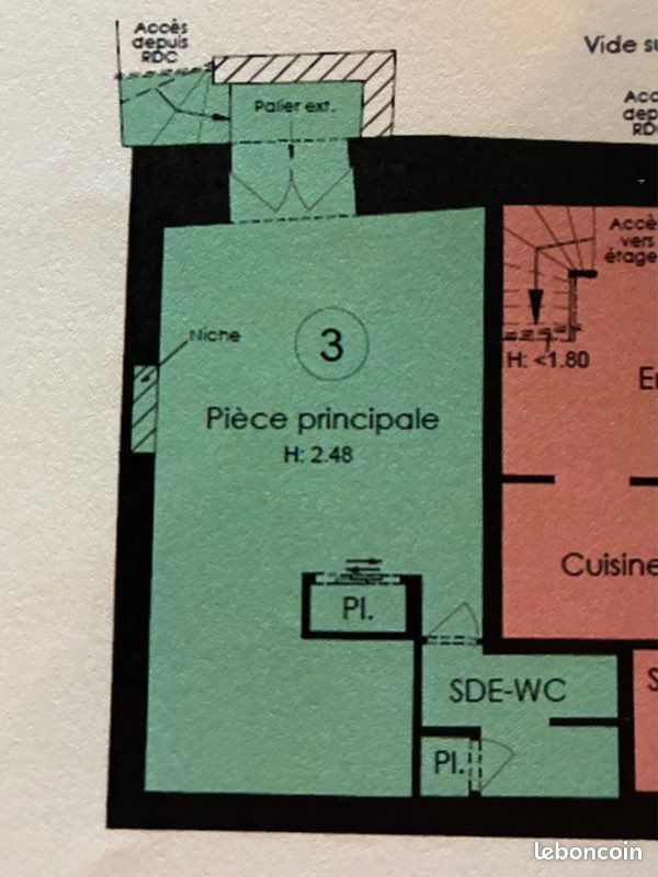 Appartement 1 pièce 27 m² · à Angers · 27,2 m² · 115 000 €
