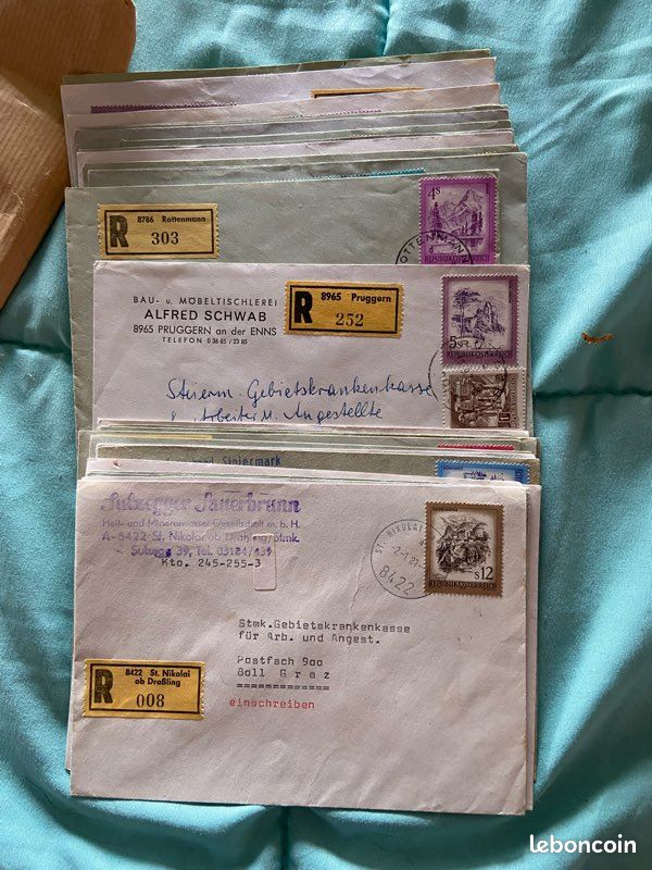 Lot d enveloppes ayant voyagé (image 13)