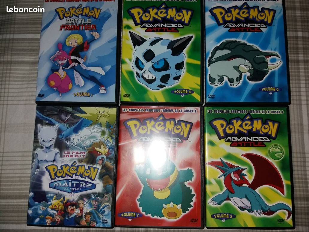 Lot de 11 DVD pokemon (image 2)