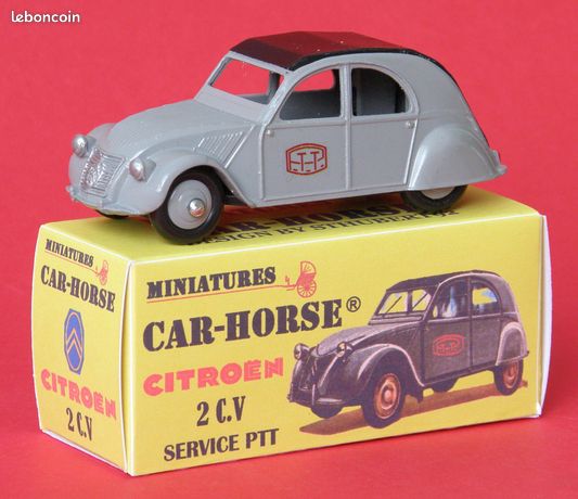 Dinky Toys 24T – Citroën 2CV 3 Feux (1950) Miniature Zamak France Ancienne