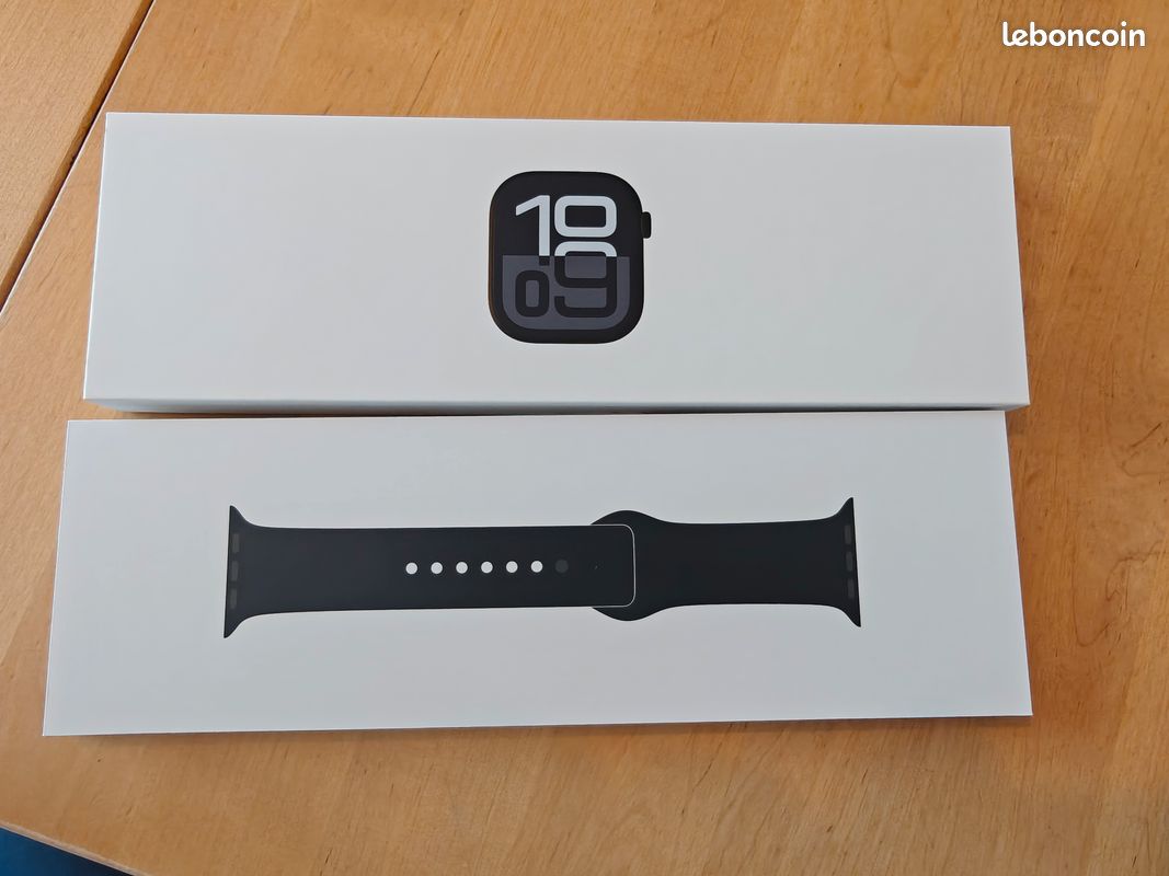 Apple Watch Series 10 (46mm) GPS Aluminium Jet Black - Unused( Brand new) + Native Union Loop (image 6)