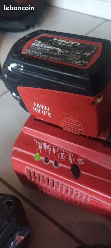 batterie hilti 36v ne charge pas pour pieces detaché