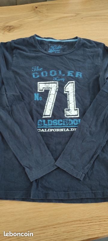 Tee shirt garçon maillot 14 ans (image 3)