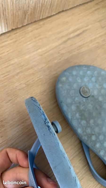 Tongs bleues étoiles Vans P37 (image 5)