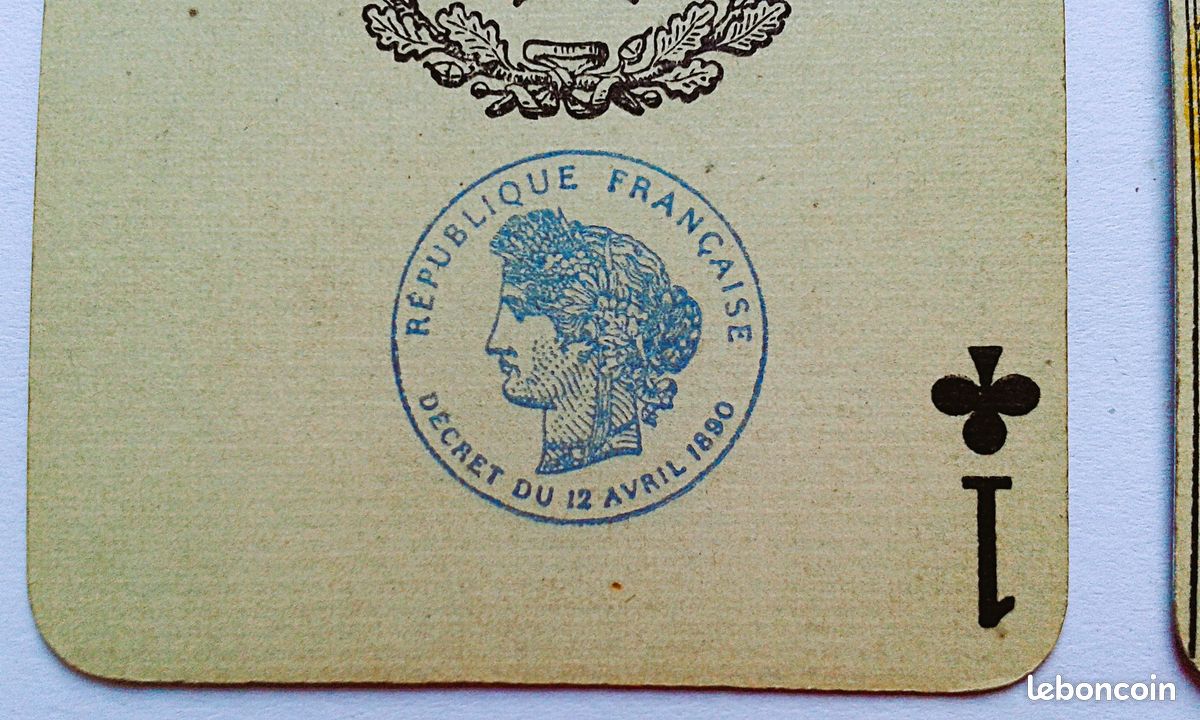 Jeu De 32 Cartes Françaises Vitrex Par B.P. Grimaud – Années 50, Vintage, Neuf