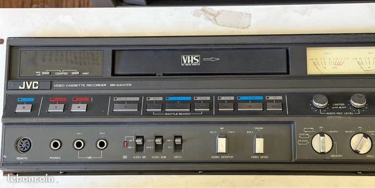 Magnétoscope JVC HR-S800MS VHS / S-VHS - PAL / SECAM - Sans Télécommande