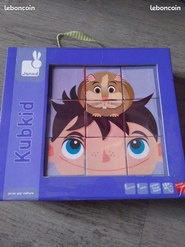 Jeu de cubes Janod (image 1)
