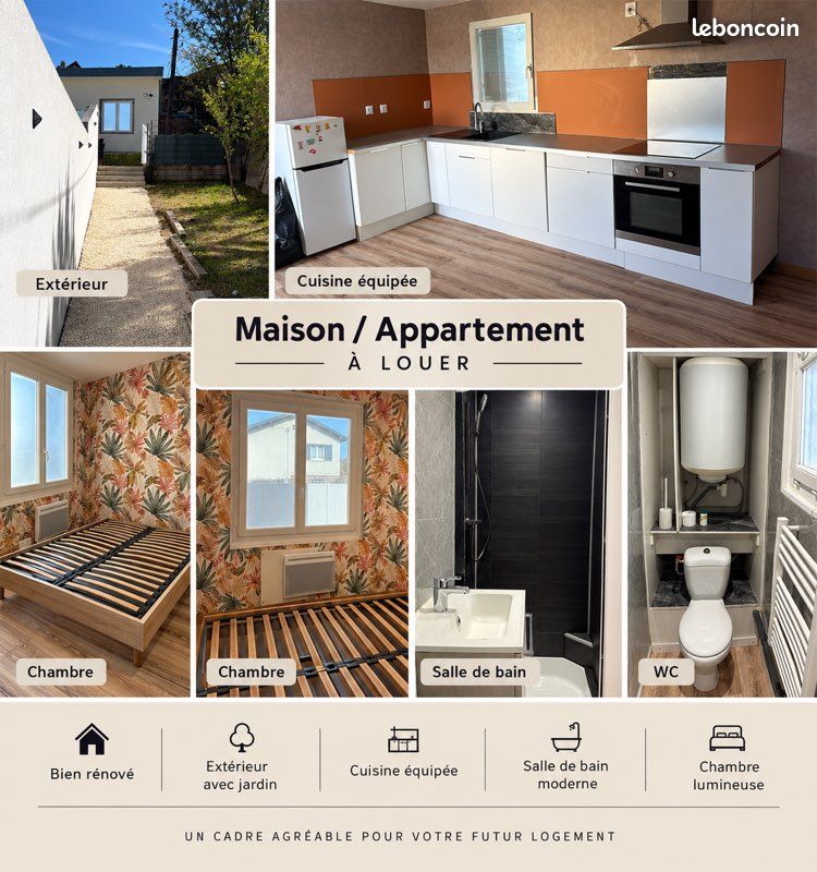 Appartement 2 pièces 30 m² · à Montfermeil · 30 m² · 960 €/mois