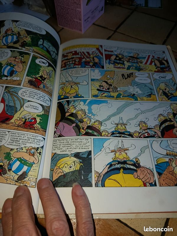 Livre bande dessinée Astérix et les Normands (image 5)