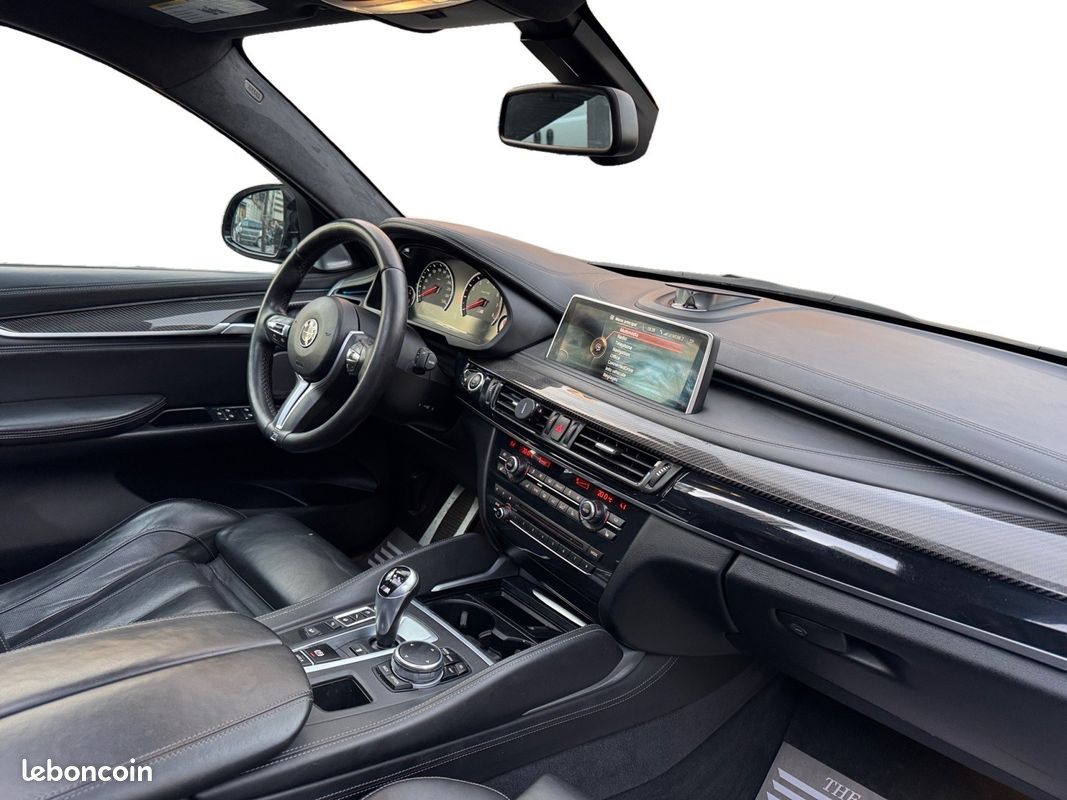 BMW X6 M F86 575 ch A - GARANTIE- TOIT OUVRANT-BANGOLUFSEN -AFFICHAGE TÊTE HAUTE -VOLANT ET SIÈGES AV/AR CHAUFF (image 6)