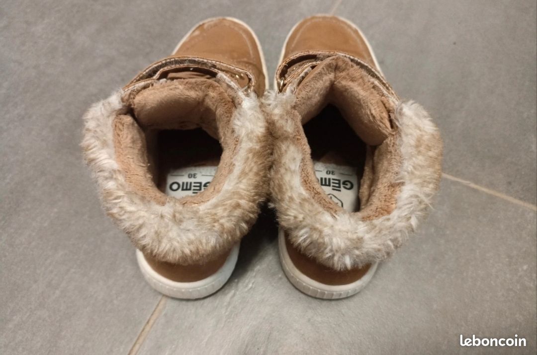 Baskets montantes fille taille 30 (image 2)
