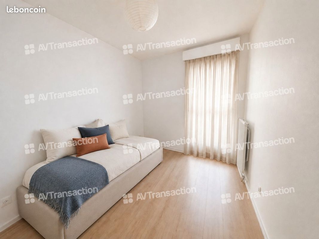 T3 de 57 m² – Rénové - 2 chambres – TRAM T1 -T4 ET T6 (image 2)