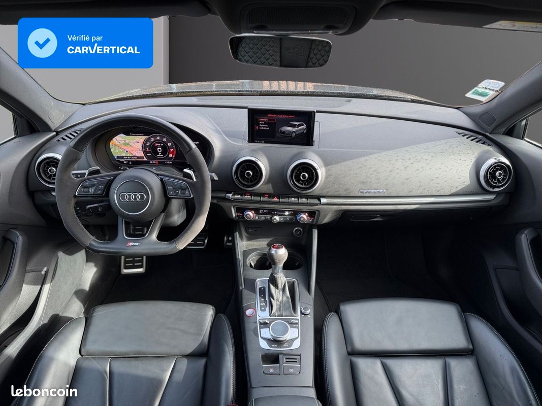 AUDI RS3 SPORTBACK 2.5 TFSI 400 QUATTRO S TRONIC 400Ch Garantie 12 mois (image 2)