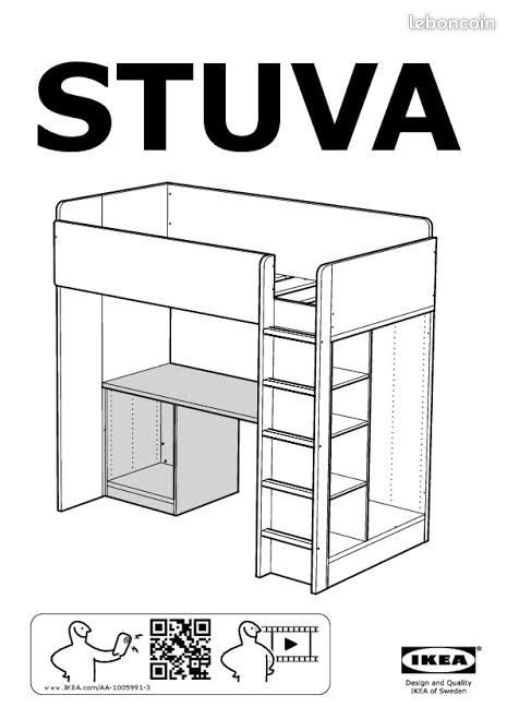 Lit mezzanine IKEA Stuva (Smästad) (image 5)