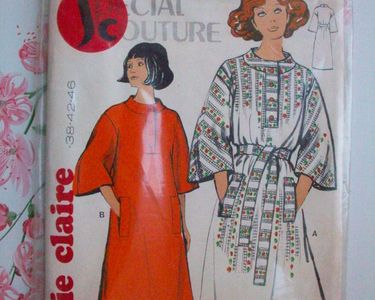 Patron De Couture Vintage Marie Claire N°6221 (années 50) - Pour Robe, Occasion, France